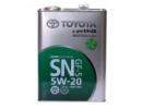 Масло моторное Toyota SN 5W-20, 4л OEM: 08880-10605