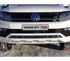 Volkswagen Amarok 2016- Решетка радиатора 12 мм ( шт ) Артикул: VWAMAR17-60