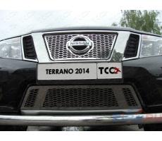 Nissan Terrano 2014- Решетка радиатора верхняя (лист) ( шт ) Артикул: NISTER14-15