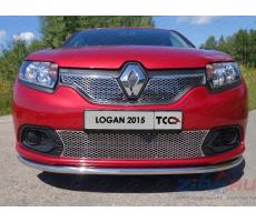 Renault Logan 2014- Решетка радиатора нижняя (лист) ( шт ) Артикул: RENLOG15-03