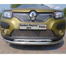 Renault Sandero Stepway 2014- Решетка радиатора нижняя (лист) ( шт ) Артикул: RENSANST15-05