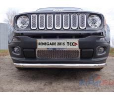 Jeep Renegade 4WD 2015- Решетка радиатора нижняя широкая (лист) ( шт ) Артикул: JEEPREN4WD15-19