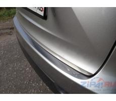 Lexus NX 200 2014- (кроме F-Sport) Накладка на задний бампер (лист зеркальный) ( шт ) Артикул: LEXNX20014-18
