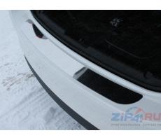 Mazda 6 2015- Накладка на задний бампер (лист зеркальный) ( компл ) Артикул: MAZ615-07