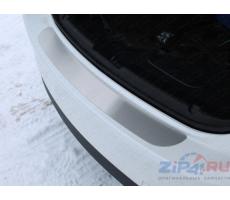 Mazda 6 2015- Накладка на задний бампер (лист шлифованный) ( компл ) Артикул: MAZ615-08