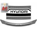 Дефлектор капота Серия Art графит Hyundai i30 хэтчбэк 2012–н.в. Артикул: 2010011610738
