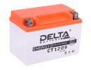 Аккумулятор DELTA (СТ) Ёмкость 9 Ah, пусковой ток 135 А, 150х86х108, Артикул: CT 1209