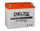 Аккумулятор DELTA (СТ) Ёмкость 12 Ah, пусковой ток 155 А, 151х70х131, Артикул: CT 1212.1