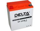 Аккумулятор DELTA (СТ) Ёмкость 16 Ah, пусковой ток 230 А, 151х88х164, Артикул: CT 1216.1