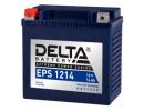 Аккумулятор DELTA (EPS) Ёмкость 14 Ah, пусковой ток 220 А, 149х87х144, Артикул: EPS 1214