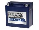 Аккумулятор DELTA (EPS) Ёмкость 20 Ah, пусковой ток 250 А, 151х87х161, Артикул: EPS 1218.1