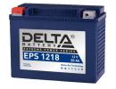 Аккумулятор DELTA (EPS) Ёмкость 20 Ah, пусковой ток 270 А, 206х87х154, Артикул: EPS 1218