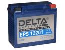 Аккумулятор DELTA (EPS) Ёмкость 20 Ah, пусковой ток 310 А, 176х87х154, Артикул: EPS 12201