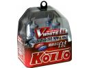 Лампа высокотемпературная Koito Whitebeam, комплект H4 12V 60/55W (100/90W) пластиковая упаковка - 2 шт.