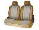 Чехлы на средний или задний ряд сидений из полиэстера KAITEKI SPECIAL, серия для микроавтобусов и минивэнов, поролон 5 мм, 6 предм., беж.