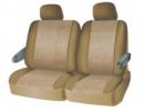 Чехлы на средний или задний ряд сидений из велюра iSky CONSTRUCTOR, серия для микроавтобусов и минивэнов, поролон 5 мм, 9 предм., беж.