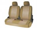 Чехлы на средний или задний ряд сидений из велюра iSky CONSTRUCTOR, серия для микроавтобусов и минивэнов, поролон 5 мм, 6 предм., беж.