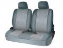 Чехлы на средний или задний ряд сидений из велюра iSky CONSTRUCTOR, серия для микроавтобусов и минивэнов, поролон 5 мм, 6 предм., сер.