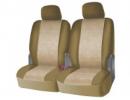 Чехлы на задний ряд сидений из велюра iSky CONSTRUCTOR, серия для микроавтобусов и минивэнов, поролон 5 мм, 6 предм., беж.